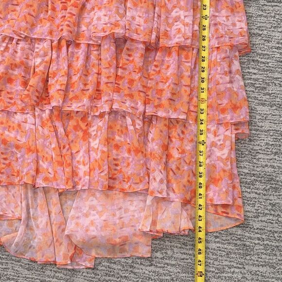 New Cinq A Sept Rachel Tiered Ruffle Midi
Dress Size 10 - Picture 10 of 15